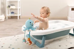 Badekuscheltier Oktopus Octily mit 3 Spielfiguren in Geschenkverpackung