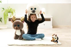 GLUBSCHIS Kuscheltier Rentier 45cm Chocolate Mousse