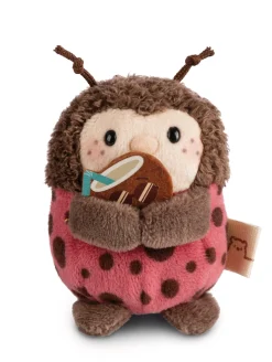 Kuscheltier Set Marienkäfer Dozz mit Kokosnuss u. Ananaskostüm in Geschenkbox