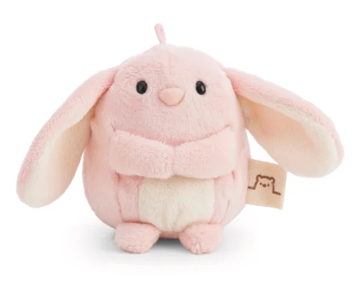 Kuscheltier Set Hase Pibu mit Softeis u. Erdbeerkostüm in Geschenkbox