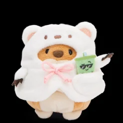 Kuscheltier Set mymochi Hund Hiro mit Bubble Tee u. Eisbärkostüm in Geschenkbox