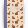 Liniertes Notizheft Capybara "Happybara"