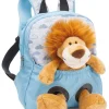 Rucksack mit Löwe Plüschtier