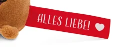 Schlüsselanhänger Bär „Alles Liebe!“