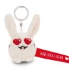 Schlüsselanhänger Hase "Hab dich lieb!"