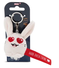 Schlüsselanhänger Hase "Hab dich lieb!"
