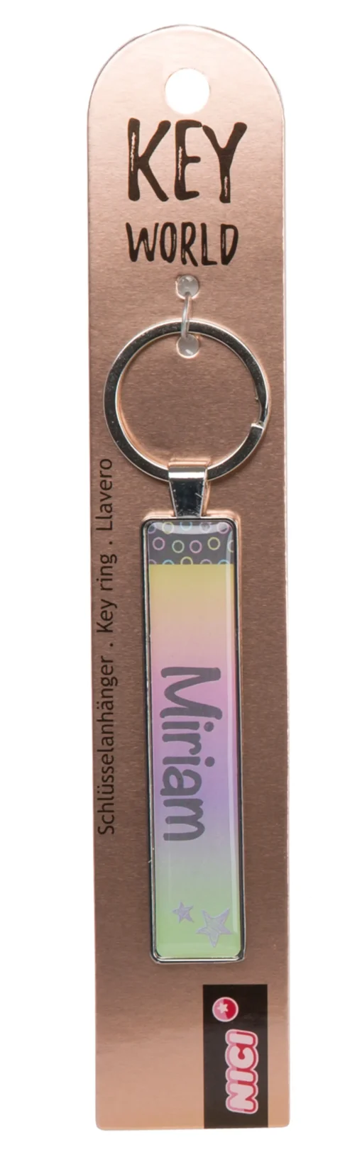 Schlüsselanhänger Key World 'Miriam'