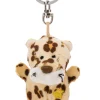 Schlüsselanhänger Leopard mit Stern