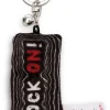 Schlüsselanhänger Mini Plüschkissen "Rock on!" m. Glöckchen