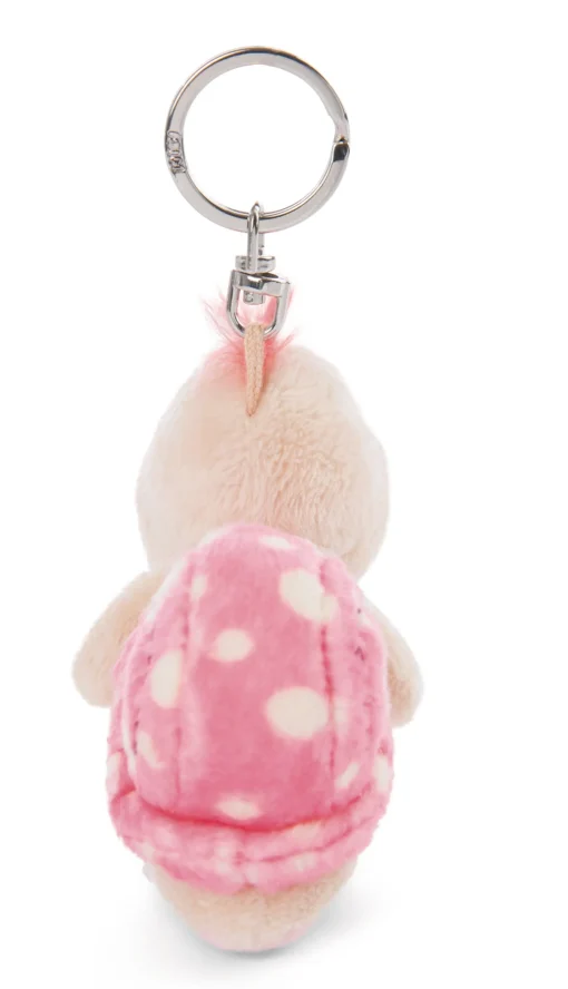 Schlüsselanhänger Schnecke rosa