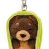 Schlüsselanhänger Sleeping Pets Dunkelbrauner Hund NICI GREEN