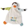 Schmusetuch Pinguin "I am the Boss"