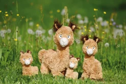 Stehendes Kuscheltier Alpaka Al Paka NICI GREEN