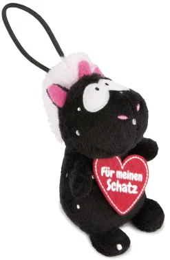 Anhänger Einhorn Carbon Flash "Für meinen Schatz"