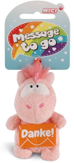Anhänger Einhorn Merry Heart "Danke"