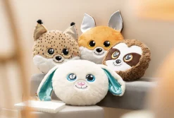 GLUBSCHIS Figürliches Kissen Hase Wolli-Dot