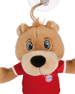 Kuscheltier FC BAYERN Bär Berni mit Trikot und Saugnapf NICI GREEN