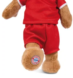Kuscheltier FC BAYERN Bär Berni mit Trikot und Saugnapf NICI GREEN