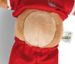 Kuscheltier FC BAYERN Bär Berni mit Trikot und Saugnapf NICI GREEN