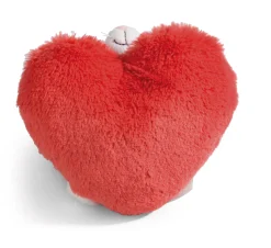 Kuscheltier Love Katze auf Herz liegend NICI GREEN