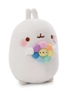 Kuscheltier MOLANG 48cm mit Regenbogenblume