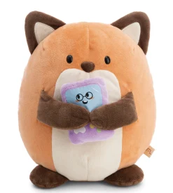Kuscheltier mymochi Fuchs Geeks 27cm mit Video Spiel
