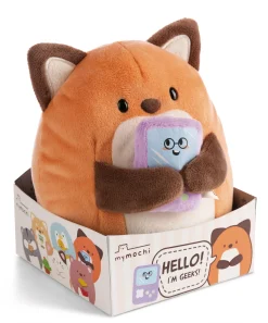 Kuscheltier mymochi Fuchs Geeks 16cm mit Video Spiel in Geschenkbox
