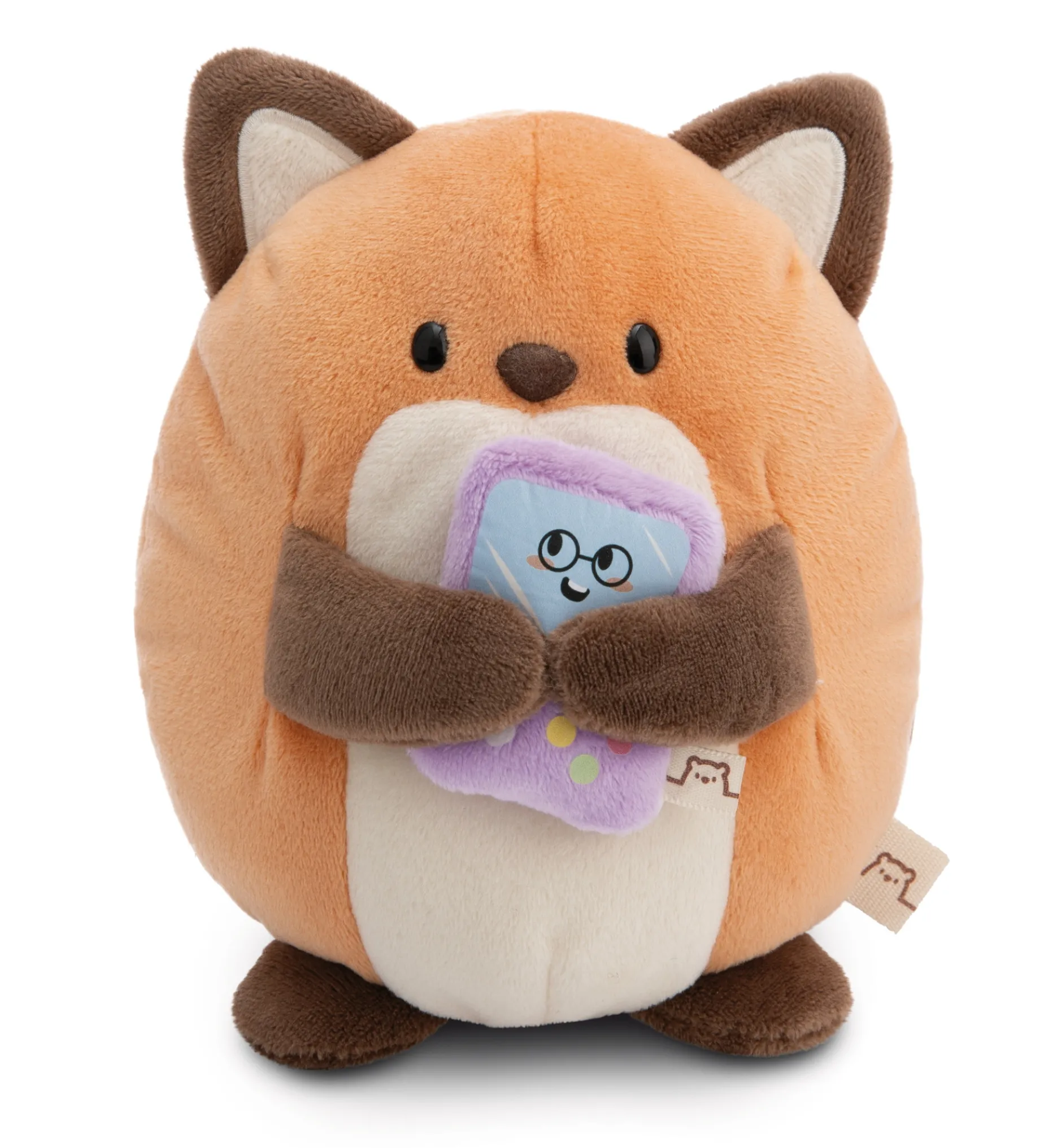 Kuscheltier mymochi Fuchs Geeks 16cm mit Video Spiel in Geschenkbox
