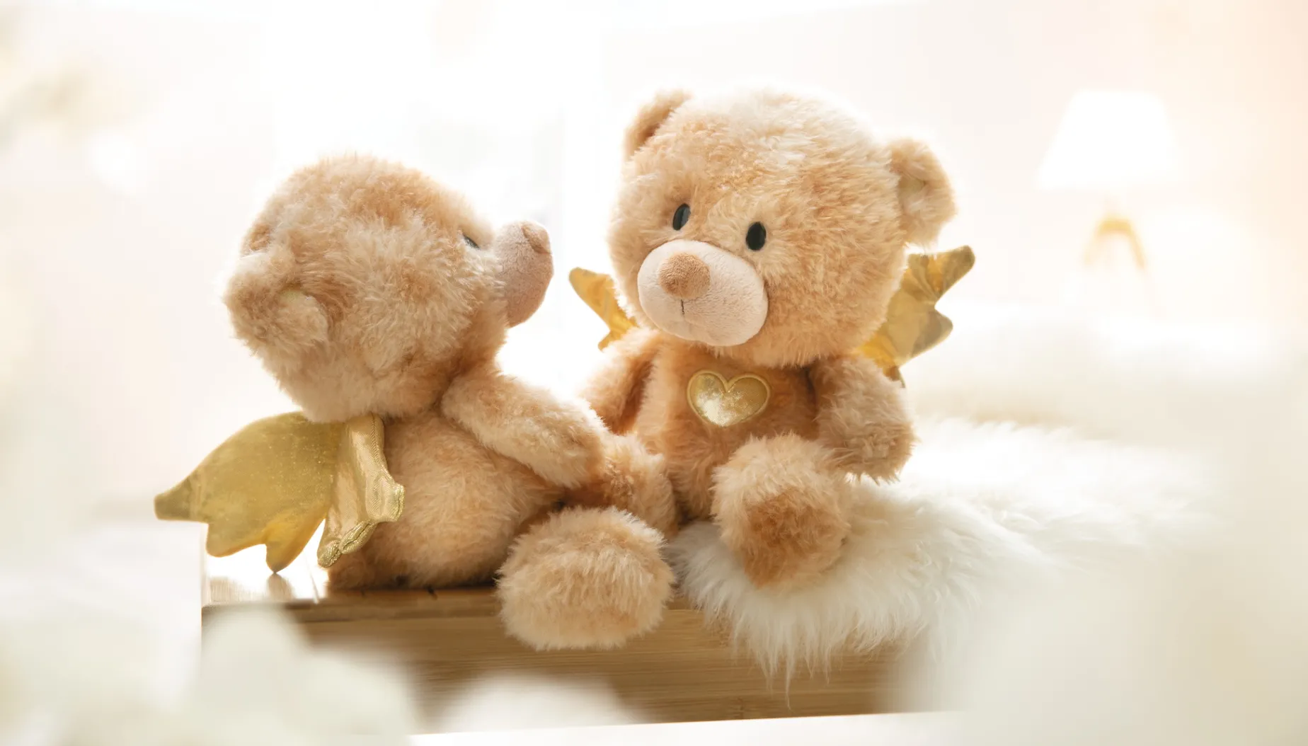 Kuscheltier Schutzengel Bär La La Bearie 28cm in Geschenkbox