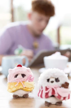 Kuscheltier Set Kuh Moona mit Milch-Shake u. Softeiskostüm in Geschenkbox