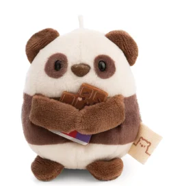 Kuscheltier Set Panda Kono mit Schokolade u. Popcornkostüm in Geschenkbox