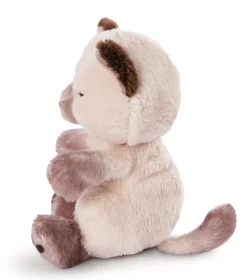 Kuscheltier Sleeping Pets Siamkatze schlafend im blauen Körbchen