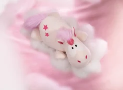 Liegendes Kuscheltier Einhorn Theodor soft
