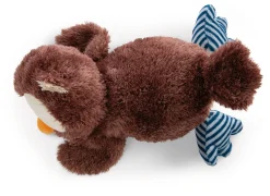 Liegendes Kuscheltier Eule Oscar