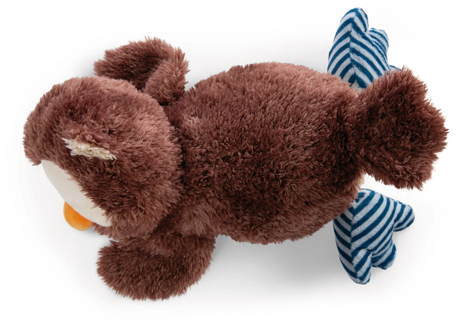 Liegendes Kuscheltier Eule Oscar