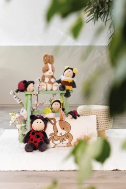 Liegendes Kuscheltier Hummel Beelinda NICI GREEN