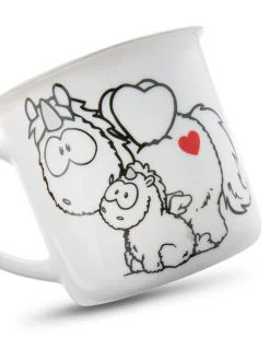 Porzellantasse metallic "Für die Beste Mama der Welt"