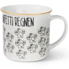 Porzellantasse metallic "Für dich soll es Konfetti regnen"