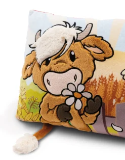 Rechteckiges Kissen Hochlandrind McMooray & Küken Eggwina GREEN