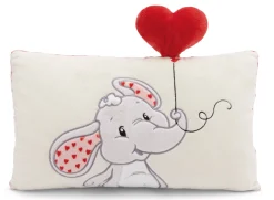 Rechteckiges Kissen Love Elefant NICI GREEN