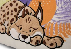 Rechteckiges Kissen Luchs & Lemur NICI GREEN