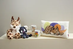 Rechteckiges Kissen Luchs & Lemur NICI GREEN