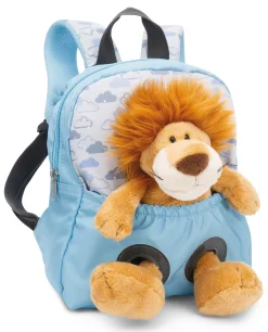 Rucksack mit Löwe Plüschtier