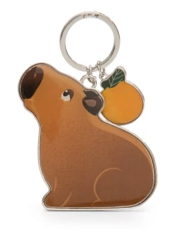 Schlüsselanhänger Capybara "Happybara"