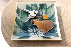 Schlüsselanhänger Capybara "Happybara"