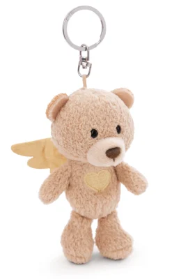 Schlüsselanhänger Dein Schutzengel Bär mit Herz