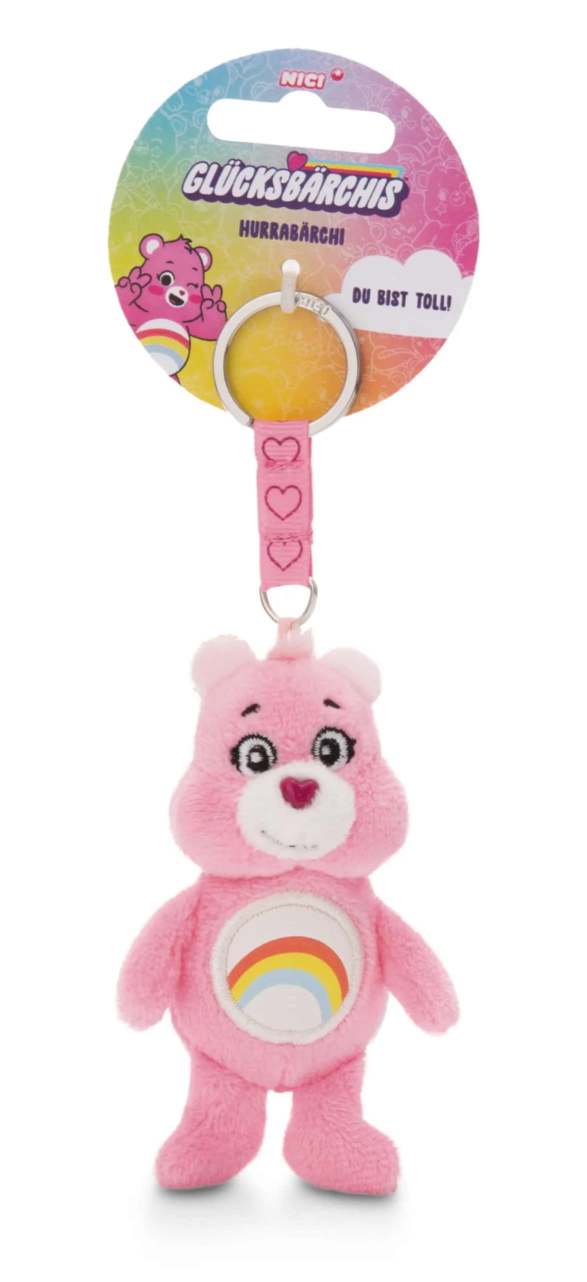 Schlüsselanhänger Glücksbärchis Hurrabärchi