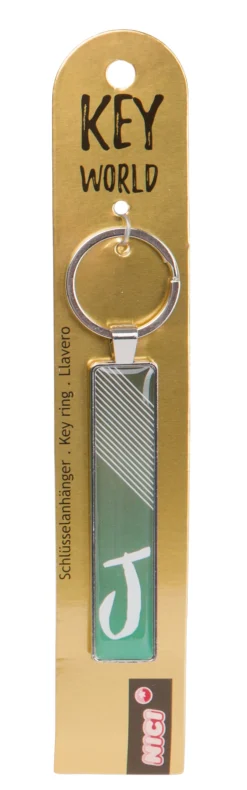 Schlüsselanhänger Key World 'J'