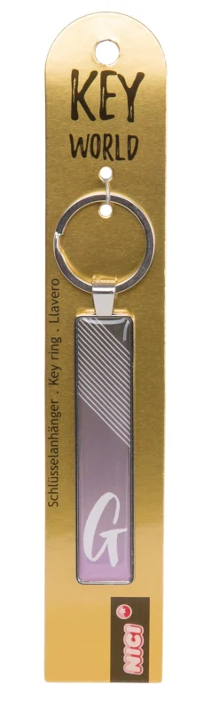 Schlüsselanhänger Key World 'G'