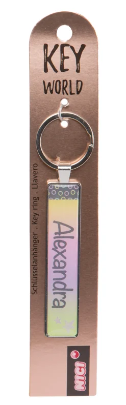 Schlüsselanhänger Key World 'Alexandra'